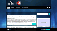 Desktop Screenshot of centrofm.com.ar